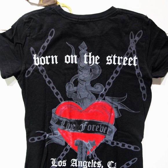 Smet Christian Audigier junior long tunic women size small - Picture 2 of 5